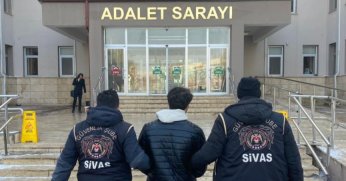 Sivas'ta Üç ayrı suçtan aranan şahıs yakalandı